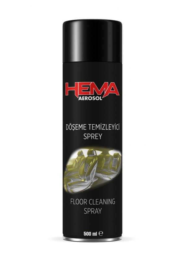 TORPİDO TEMİZLEME VE PARLATICI SPREY 500ML HEMA - 24'LÜ KOLİ